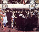 Edouard Manet Masked Ball at the Opera painting